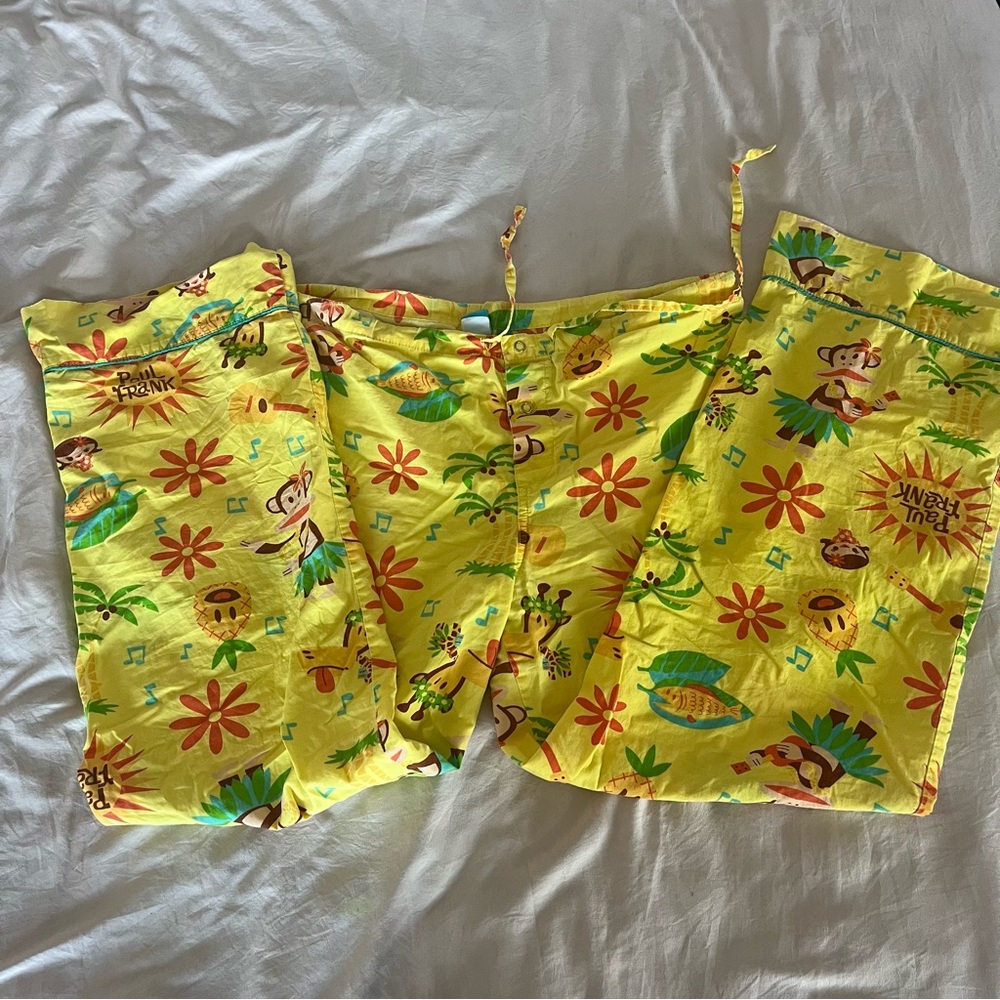 Paul Frank | Yellow Floral Pajama Pants